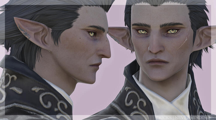 High-Poly Sculpt - Elezen 02